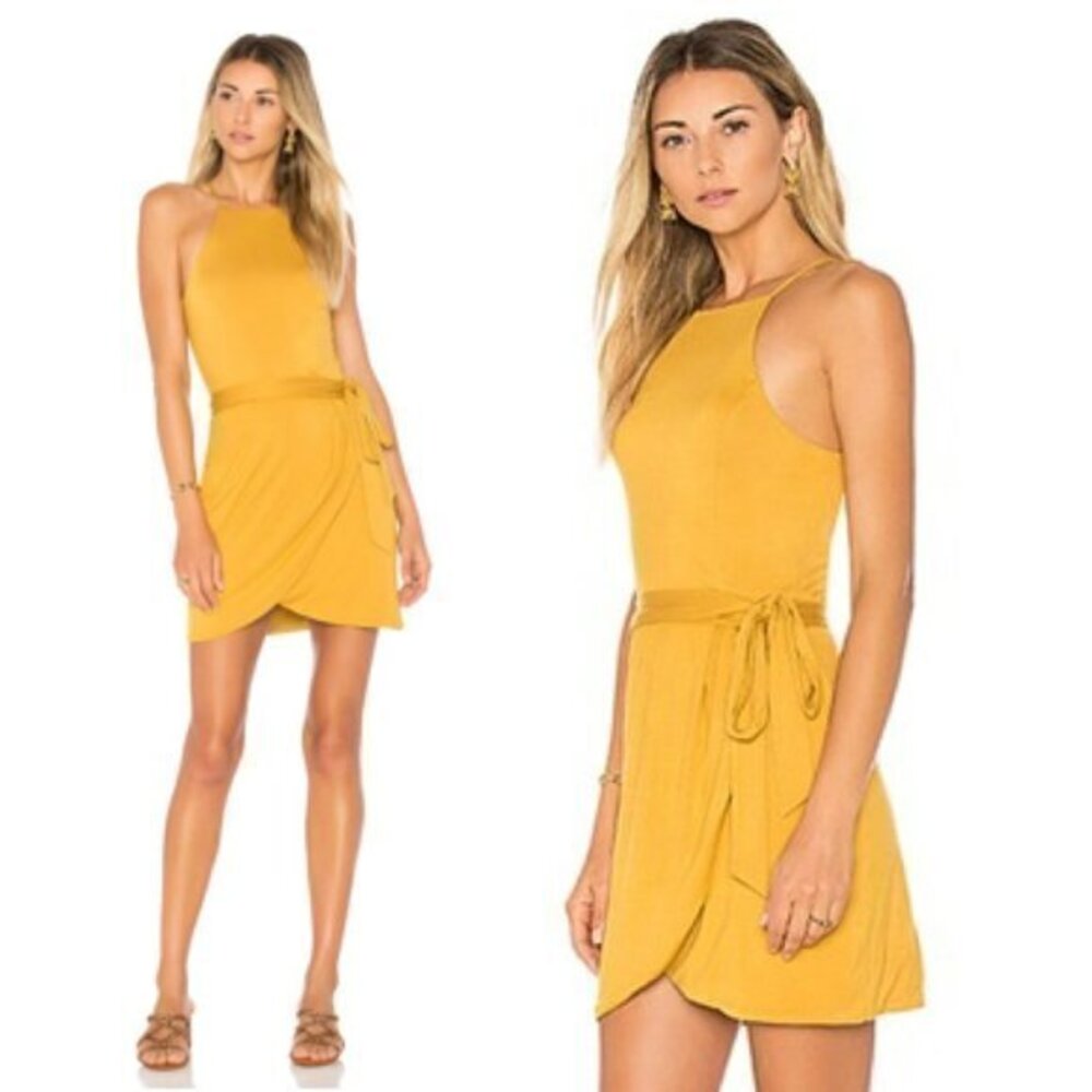 House Of Harlow 1960 Rya Mini Dress - Gold